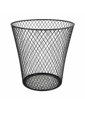 Black Wire Mesh Basket Garden Cloche Plant Protector Farmhouse Storage Basket
